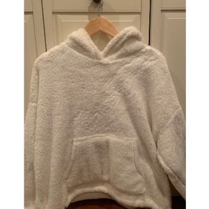 H&M’s L.O.G.G. Fuzzy hoodie